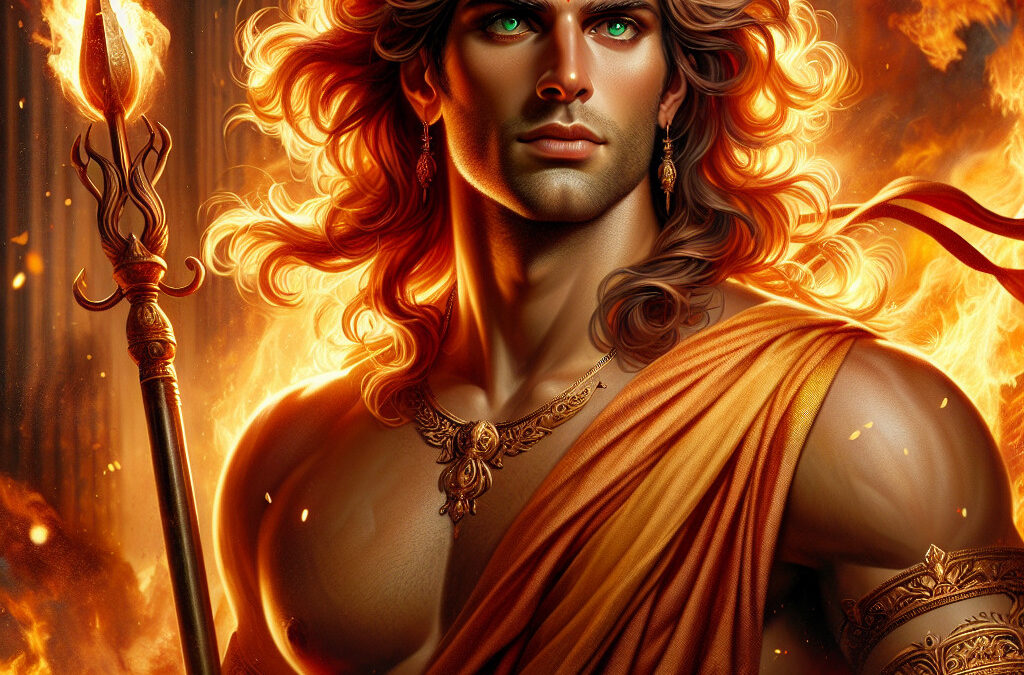 Agni: El poderoso dios del fuego en la mitología védica hinduista
