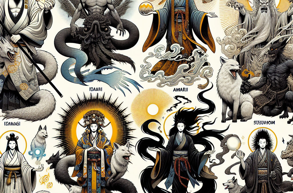 Deidades japonesas: lista de dioses y diosas en la mitología