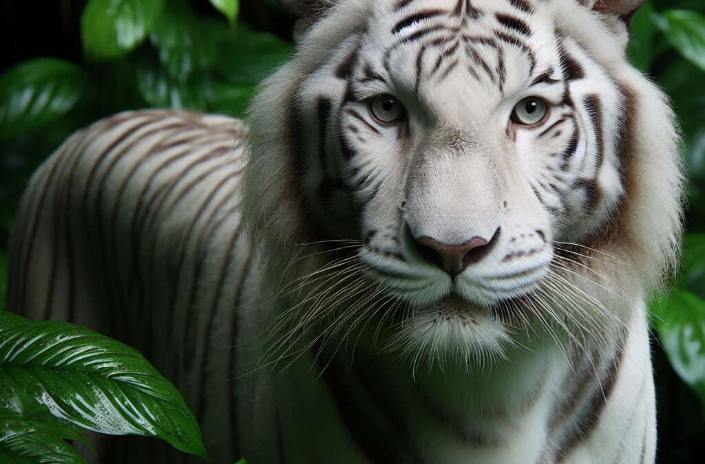 El tigre blanco de la mitología japonesa