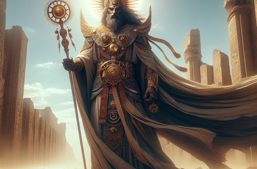 Enlil, el poderoso dios del cielo en la antigua Mesopotamia