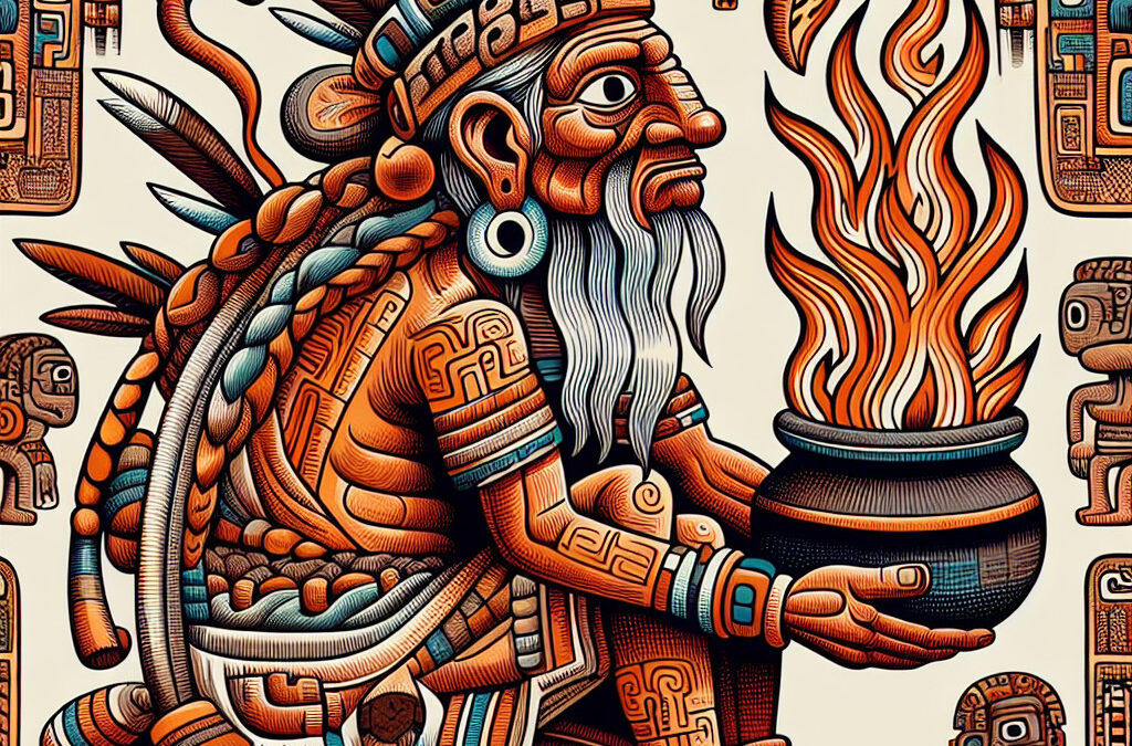 Huehuetéotl: el antiguo dios del fuego de los mesoamericanos