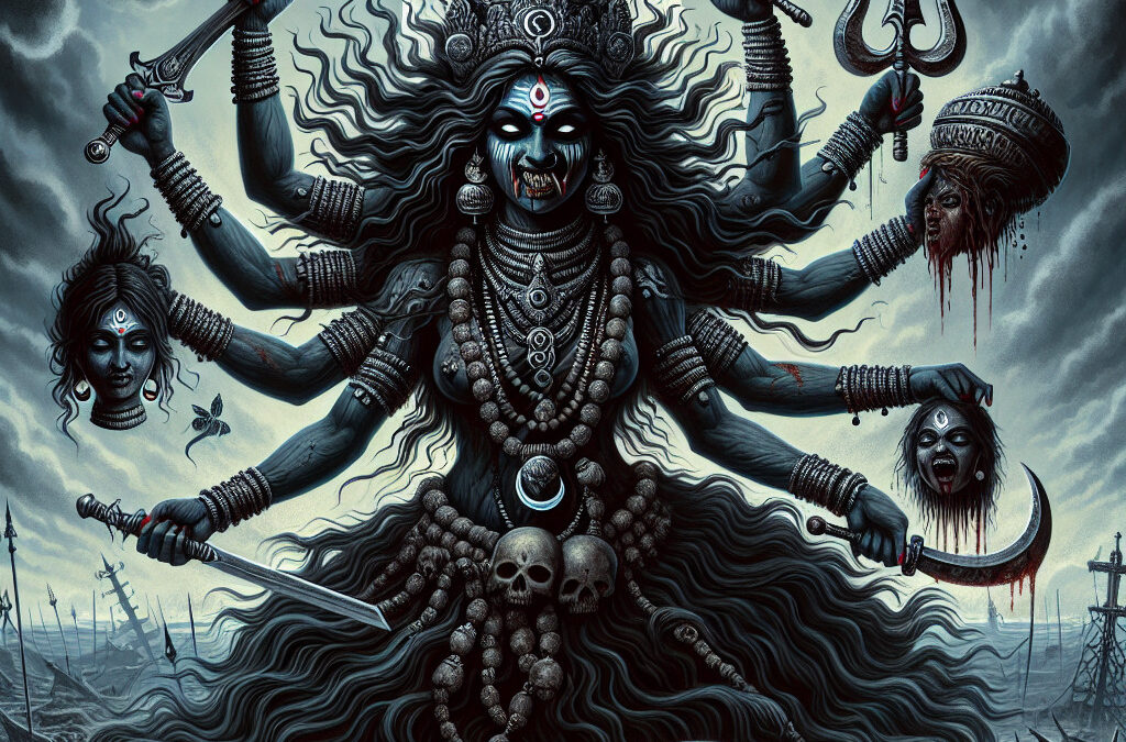 Kali, la poderosa diosa de la muerte y destrucción en el hinduismo