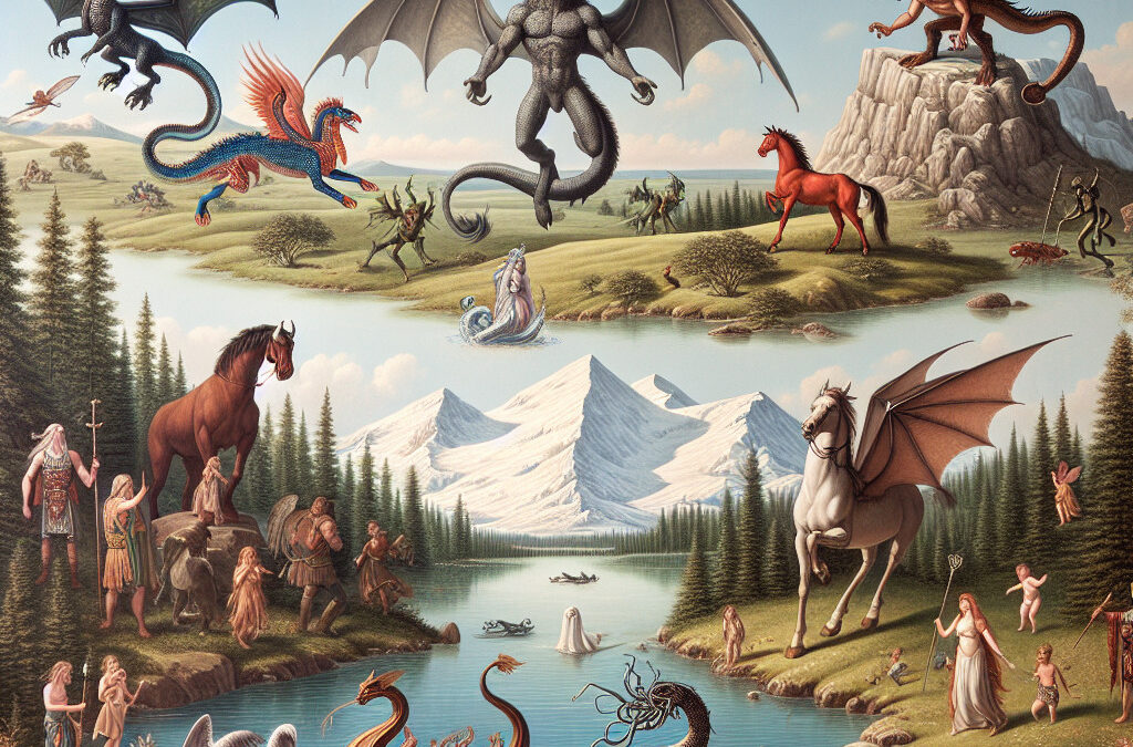 Criaturas mitológicas: Bestias míticas del mundo