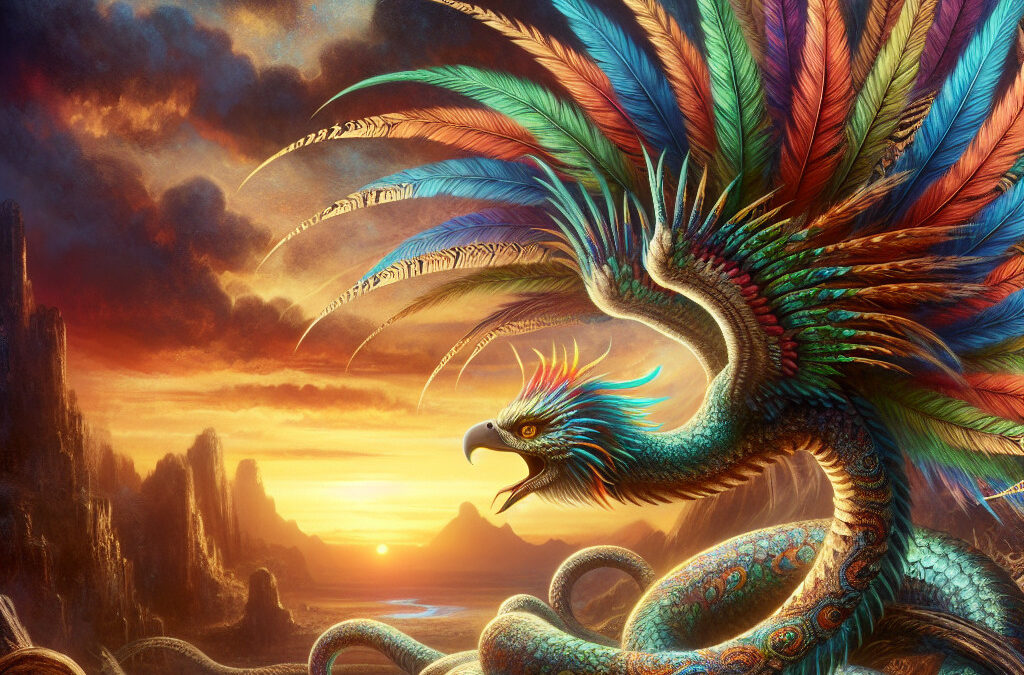 La serpiente emplumada en la mitología olmeca: Quetzalcóatl y Kukulkán