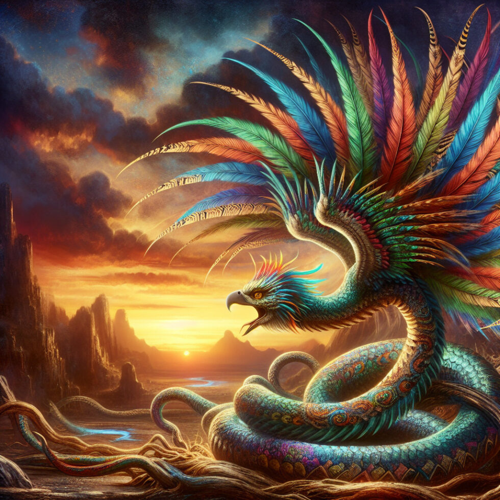 La serpiente emplumada en la mitología olmeca Quetzalcóatl y Kukulkán
