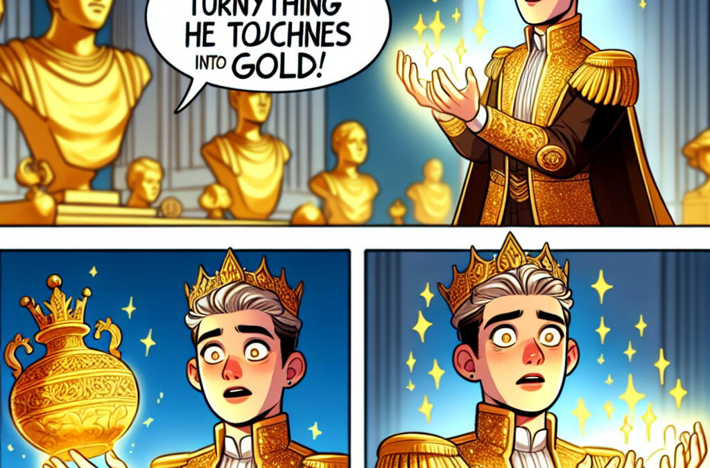 La historia del Rey Midas en la mitología griega: mitos y leyendas